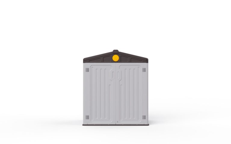 Modular Outdoor Playground Storage Cabinets – Single Cabinet Model 02