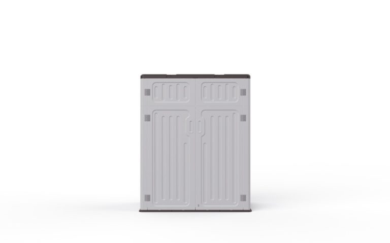 Modular Outdoor Playground Storage Cabinets – Single Cabinet Model 05