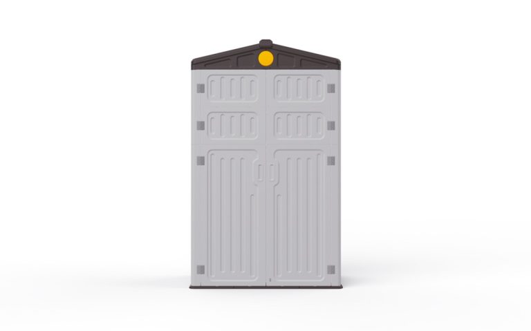Modular Outdoor Playground Storage Cabinets – Single Cabinet Model 06