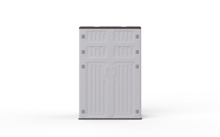 Modular Outdoor Playground Storage Cabinets – Single Cabinet Model 07
