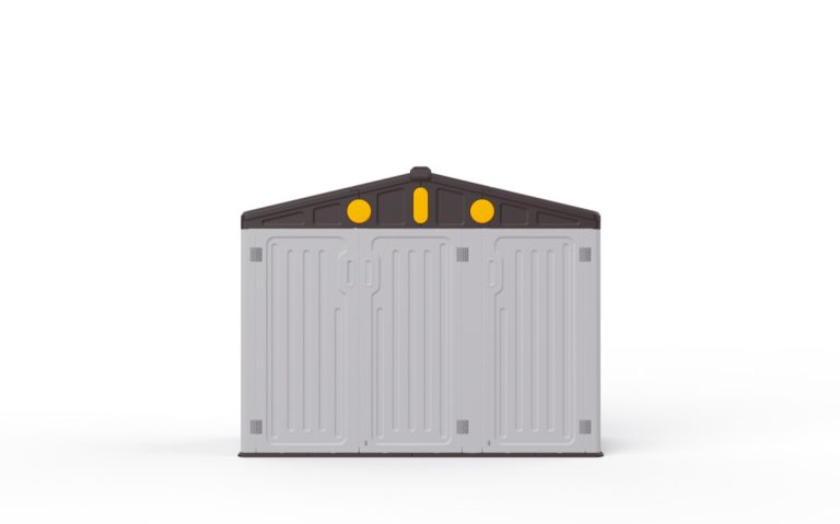 Modular Outdoor Playground Storage Cabinets – Single Cabinet Model 09