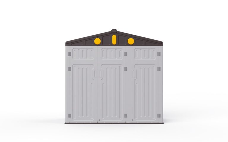 Modular Outdoor Playground Storage Cabinets – Single Cabinet Model 11