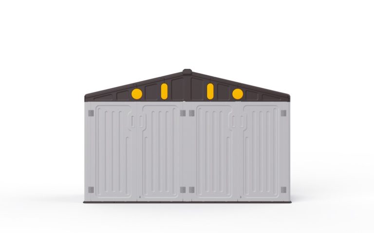 Modular Outdoor Playground Storage Cabinets – Single Cabinet Model 15