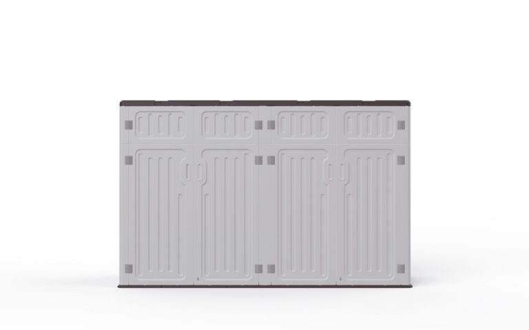 Modular Outdoor Playground Storage Cabinets – Single Cabinet Model 16