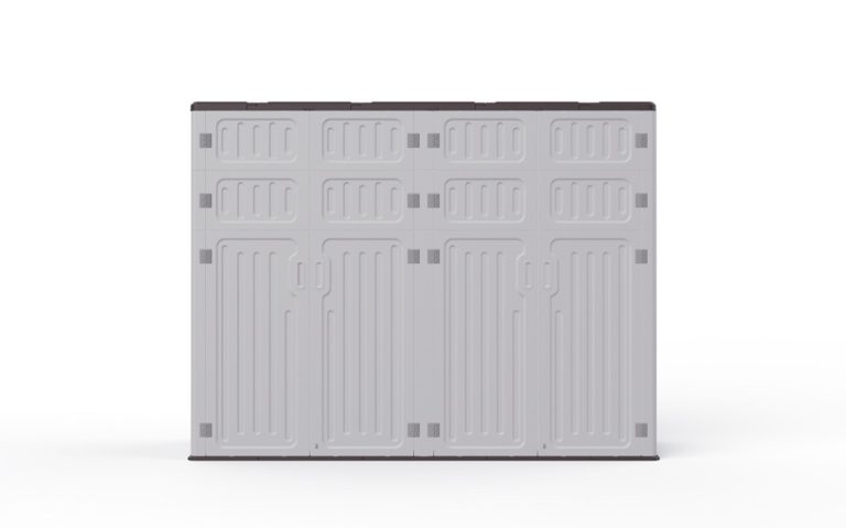 Modular Outdoor Playground Storage Cabinets – Single Cabinet Model 18
