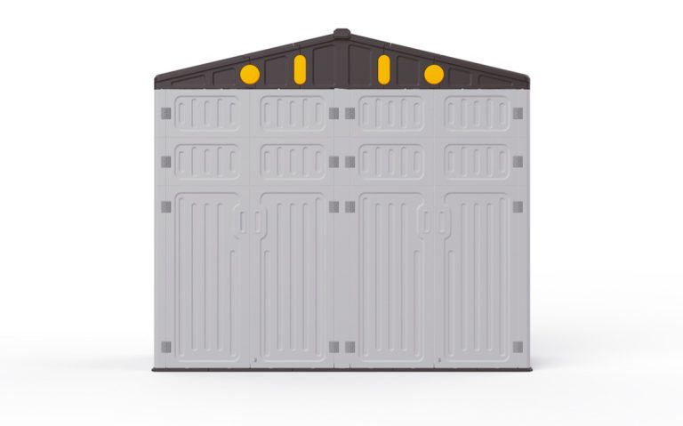 Modular Outdoor Playground Storage Cabinets – Single Cabinet Model 19
